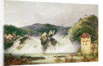 The Rhine Waterfall at Schaffhausen, 1775 by Philip James de Loutherbourg