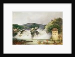 The Rhine Waterfall at Schaffhausen, 1775 by Philip James de Loutherbourg