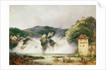 The Rhine Waterfall at Schaffhausen, 1775 by Philip James de Loutherbourg