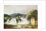 The Rhine Waterfall at Schaffhausen, 1775 by Philip James de Loutherbourg