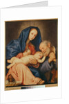 The Holy Family with a Basket by Il (Giovanni Salvi) (school of) Sassoferrato