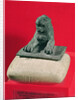 Lion holding a Hurrian foundation tablet of King Tish-atal of Urkesh and Nawar, c.2150 BC by Hurrian Hurrian