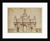 Proposal for the Arc de Triumphe, rue Saint-Antoine, Paris, c.1668 by Charles Le Brun