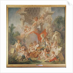 The Meeting of the Arts or The Geniuses of the Arts, 1761 by Francois Boucher