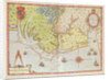 Admiranta Narratio... Map of Virginia, 1585-1588 by Theodor de Bry