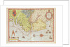 Admiranta Narratio... Map of Virginia, 1585-1588 by Theodor de Bry