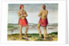 Admiranta Narratio..., Chief Roanoack, 1585-1588 by Theodor de Bry