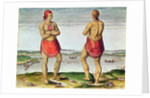 Admiranta Narratio..., Chief Roanoack, 1585-1588 by Theodor de Bry