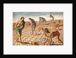 Brevis Narratio, Culture and Sowing Seeds, 1563 by Theodor de Bry