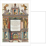 Navigatio in Brasiliam Americae. Frontispiece, 1563 by Theodor de Bry