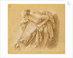 Partially Nude Woman Bathing by Francois Boucher