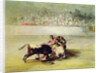 The Fall of a Picador from his Horse under a Bull by Francisco Jose de Goya y Lucientes