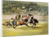 The Courageous Randon fighting a Bull by Francisco Jose de Goya y Lucientes