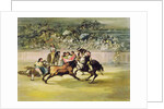 The Courageous Randon fighting a Bull by Francisco Jose de Goya y Lucientes