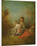 The Faux Pas, c.1717 by Jean Antoine Watteau