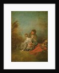 The Faux Pas, c.1717 by Jean Antoine Watteau