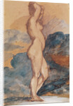 Study of a Nude Woman by Theodore Gericault