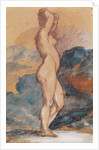 Study of a Nude Woman by Theodore Gericault