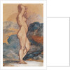 Study of a Nude Woman by Theodore Gericault