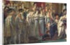 The Consecration of the Emperor Napoleon I and the Coronation of Empress Joséphine in Notre-Dame Cathedral, 2nd December 1804, 1805-07 by Jacques Louis David