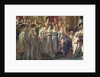 The Consecration of the Emperor Napoleon I and the Coronation of Empress Joséphine in Notre-Dame Cathedral, 2nd December 1804, 1805-07 by Jacques Louis David