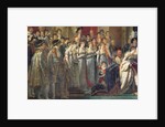 The Consecration of the Emperor Napoleon I and the Coronation of Empress Joséphine in Notre-Dame Cathedral, 2nd December 1804, 1805-07 by Jacques Louis David