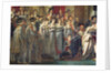 The Consecration of the Emperor Napoleon I and the Coronation of Empress Joséphine in Notre-Dame Cathedral, 2nd December 1804, 1805-07 by Jacques Louis David