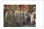 The Consecration of the Emperor Napoleon I and the Coronation of Empress Joséphine in Notre-Dame Cathedral, 2nd December 1804, 1805-07 by Jacques Louis David