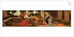 The Annunciation, predella panel from an altarpiece, 1478-85 by Lorenzo di Credi