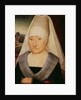 Portrait of an Old Woman by Hans Memling