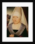 Portrait of an Old Woman by Hans Memling