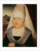 Portrait of an Old Woman by Hans Memling