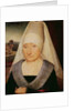 Portrait of an Old Woman by Hans Memling
