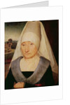 Portrait of an Old Woman by Hans Memling
