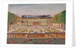 The Chateau de Choisy, park side by Chevalier Chevalier