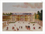 The Chateau de Choisy, courtyard side by Chevalier Chevalier