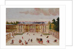 The Chateau de Choisy, courtyard side by Chevalier Chevalier