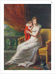 Marie-Louise holding in her arms the King of Rome by Francois Pascal Simon Baron Gerard
