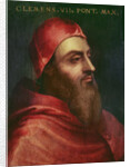 Portrait of Pope Clement VII, Pope from 1523 until 1534 by Sebastiano del (c.1485-1547) Piombo