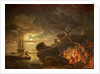 Landscape by the Light of the Moon by Claude Joseph Vernet