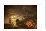 Landscape by the Light of the Moon by Claude Joseph Vernet