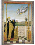 Triptych, central panel: the Annunciation by Carlo Braccesco