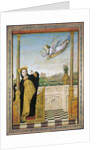 Triptych, central panel: the Annunciation by Carlo Braccesco