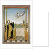 Triptych, central panel: the Annunciation by Carlo Braccesco