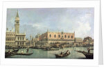 The Molo and the Piazzetta San Marco, Venice, 18th century by Canaletto