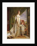 Hortense-Eugénie de Beauharnais, Queen of Holland and her son Charles Napoléon Bonaparte, 1806 by Francois Pascal Simon Baron Gerard