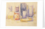 Kitchen Table: Pots and Bottles, 1902-06 by Paul Cezanne