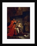 Othello, Act I, Scene 3: Desdemona at the feet of her father, 1852 by Ferdinand Victor Eugene Delacroix