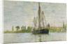 The Chasse-Marée at Anchor, c.1871-72 by Claude Monet
