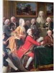 An Soirée at the Home of Madame Geoffrin, 1755 by Anicet-Charles Lemonnier